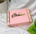 Vintage Leather Trunk Boxes (customised with name)