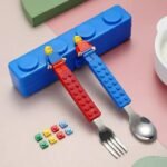 Lego Cutlery Spoon Fork Set