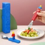 Lego Cutlery Spoon Fork Set - Image 3