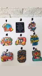 MDF Fridge Magnets