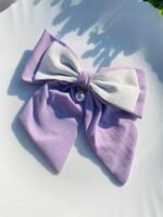 Premium Pearl Hair Bow Clip - Image 2
