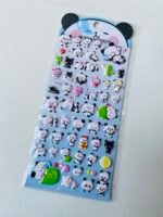 Panda 3D Stickers sheet - Image 5