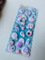 Kawaii 3D Sticker Sheet - Image 6