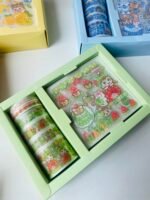 Kawaii Stickers and Washi tape box - Image 4