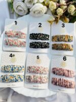 Scrunchie Hair tic - tac clips