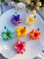 Flower Hair claw (medium )