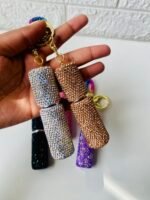 Mini Rhinestone keychain perfume bottles - Image 6