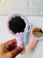 Cute fluffy hand mirrors - Image 3