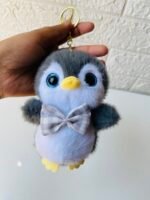 Black penguine plushie Keychain - Image 2