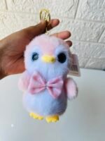 Pink penguine plushie Keychain - Image 2