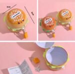 Cute burger shaped metal piggy bank - Image 6