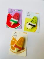 Fruit popsicle eraser