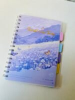 Pastel spiral notebook