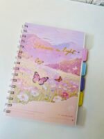 Pastel spiral notebook
