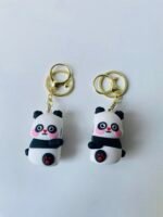 Panda hugging keychain - Image 2