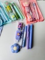 Aesthetic Kawaii Stationary set 7 in 1 - Image 2