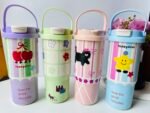 Cute & Aesthetic tumbler -700 mL
