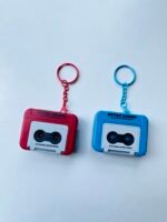 Retro sound keychain