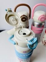 Cute Thermos Dual Mouth Bottle - 620 ML - Image 4