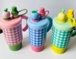 Gingham Fruit Sipper tumbler -800 mL - Image 5