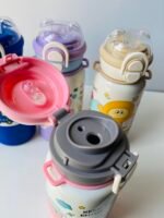 Cute Cartoon dual sip water bottle - 500 ml - Image 3