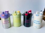 Cartoon Stainless Steel Insulated Water Bottle with Dual Sip Lid- 550 mL