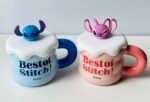 Stitch ceramic mugs