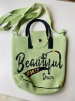 Knitted sling bag
