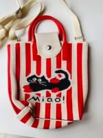 Knitted sling bag