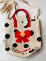 Knitted sling bag