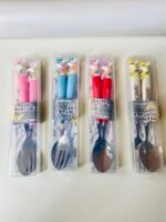 Unicorn theme cutlery set