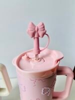 Sitarayuri Bow Pearl Tumbler with straw -1200 mL - Image 9