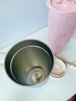 Sitarayuri Bow Pearl Tumbler with straw -1200 mL - Image 5