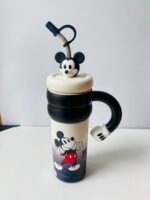 Mickey & Minnie Premium Stainless Steel Tumbler with Handle – 850 mL - Image 3