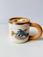 Tom & Jerry Stainless Steel Insulated Mug with Lid - Image 6