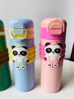 Panda Kids Insulated Stainless Steel Sipper Bottle- 520ml - Image 6
