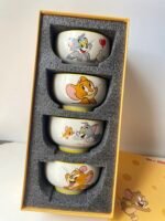 Tom & Jerry Premium Ceramic Bowl Gift Set (Set of 4)