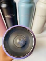 1000 mL Magnetic Lock Insulated Water Bottle with Straw - Image 5
