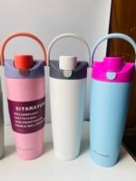 Premium 900 mL Sitarayuri Insulated Sway tumbler  with Carry Handle - Image 6