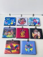 Character Print Bi-Fold Wallet