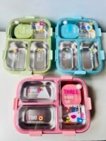 Premium 3-Compartment Stainless Steel Lunch Box 🍱✨