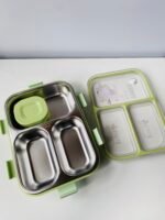 Premium 3-Compartment Stainless Steel Lunch Box 🍱✨ - Image 2