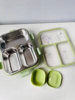 Premium 3-Compartment Stainless Steel Lunch Box 🍱✨ - Image 3