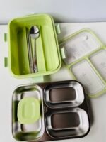 Premium 3-Compartment Stainless Steel Lunch Box 🍱✨ - Image 4