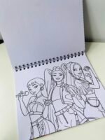 K- pop colouring book - Image 3
