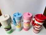 Kawaii Stainless Steel Tumbler with Straw & Charm - 710 mL - Image 2