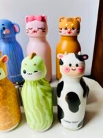 Cute Animal Stainless Steel Insulated Bottle with Straw – 480mL - Image 8