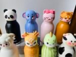 Cute Animal Stainless Steel Insulated Bottle with Straw – 480mL - Image 9