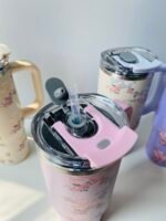 Sitarayuri Floral Tumbler – 900 ML - Image 4