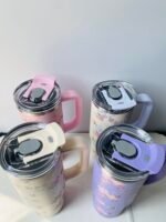 Sitarayuri Floral Tumbler – 900 ML - Image 2